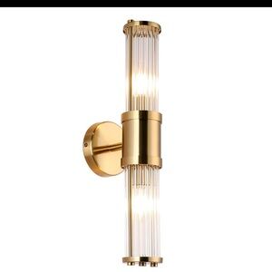 Gold Wall Sconce Light Fixture